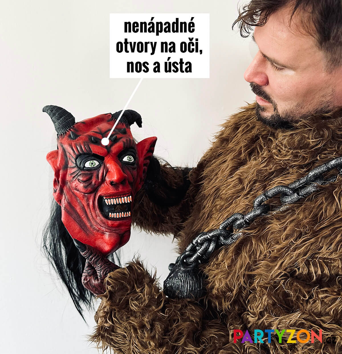 maska pro certy krampus
